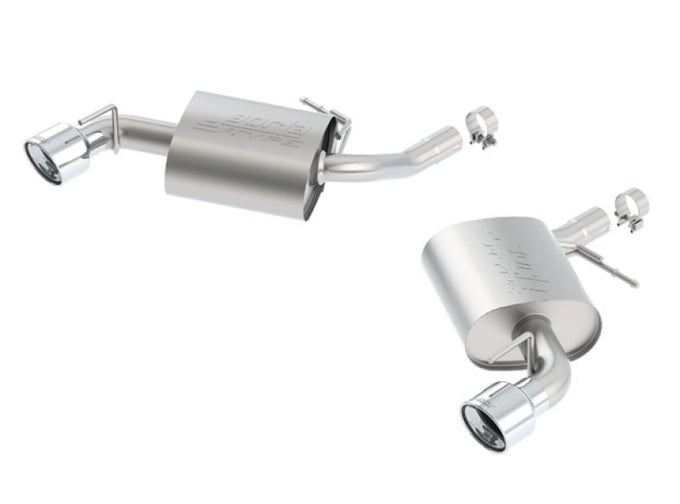 S-Type Axle-Back Exhaust System <br> 16-23 Chevy Camaro LT 3.6L V6