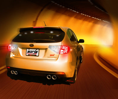 S-Type Cat-Back Exhaust System <br> 08-12 Subaru Impreza WRX STI 2.5L