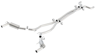 S-Type Cat-Back Exhaust System <br> 10-13 Chevy Camaro SS 6.2L V8