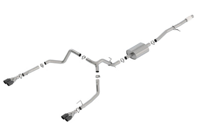 S-Type Cat-Back Exhaust System <br> 19-24 Chevrolet Silverado GMC Sierra 1500