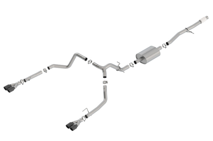S-Type Cat-Back Exhaust System <br> 19-24 Chevrolet Silverado GMC Sierra 1500