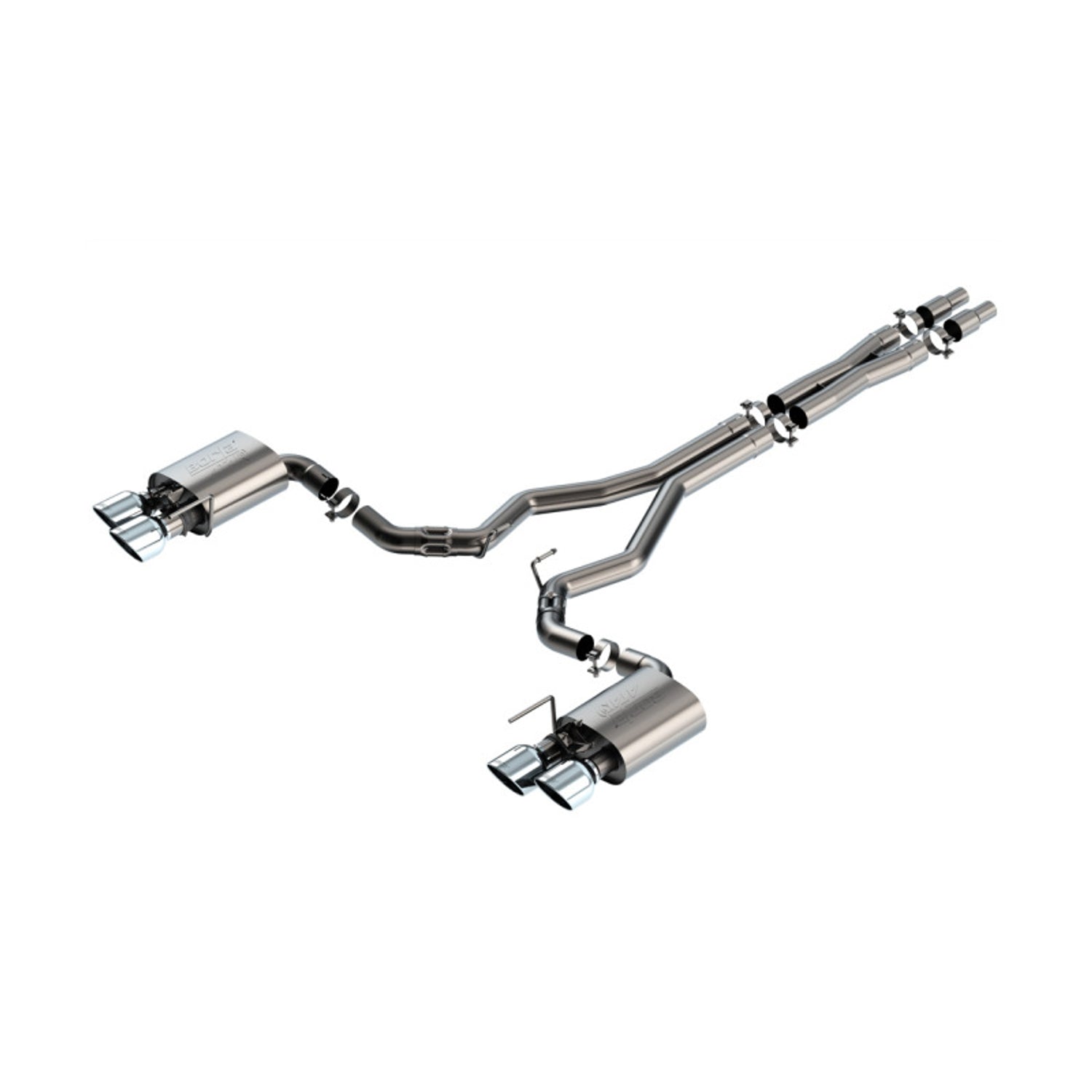 ATAK Cat-Back Exhaust System <br> 2024 Ford Mustang Dark Horse With Active Exhaust
