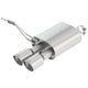Touring Axle-Back Exhaust System <br> 14-23 Mini Cooper S 2L L4