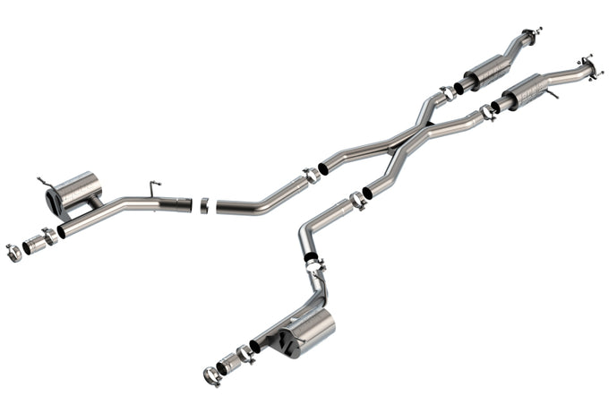 ATAK Cat-Back Exhaust System <br> 2021,2023 2024 Dodge Durango 6.2L V8