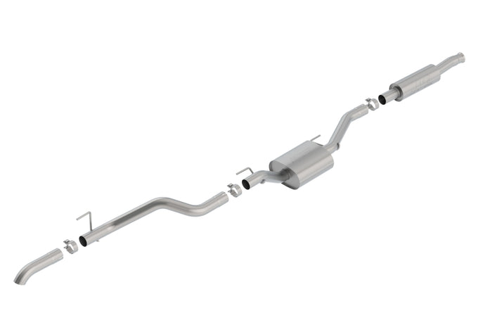 S-Type Cat-Back Exhaust System <br> 20-23 Jeep Gladiator 3.6L V6