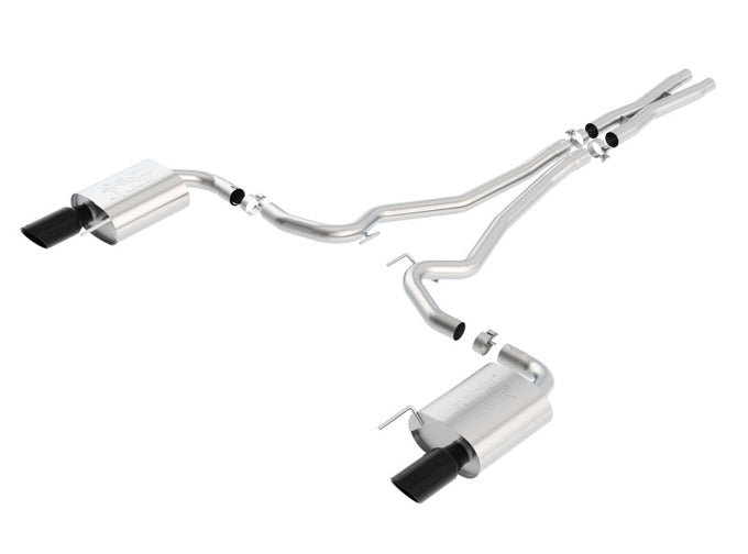 ATAK Cat-Back Exhaust System <br> 15-17 Ford Mustang 5L V8