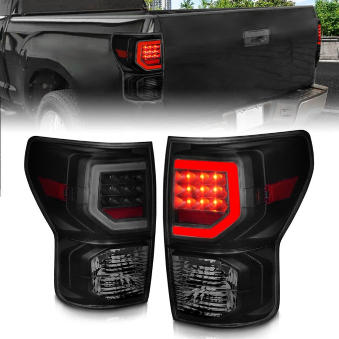 Black Smoke G2 Full LED Tail Lights <br> 07-11 Toyota Tundra