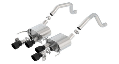 ATAK Axle-Back Exhaust System <br> 15-19 Chevy Corvette Z06 17-19 Grand Sport