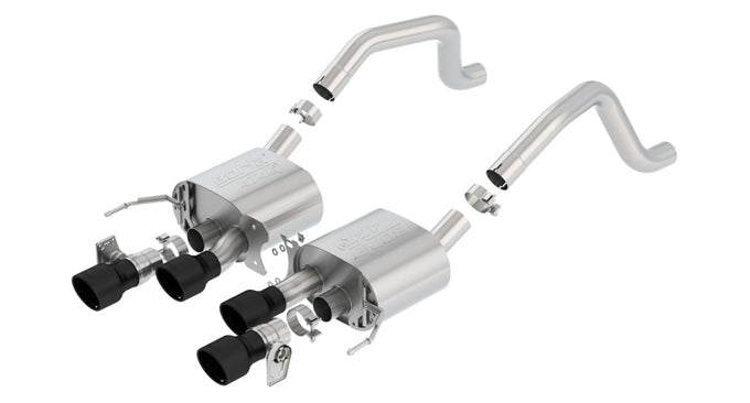 ATAK Axle-Back Exhaust System <br> 15-19 Chevy Corvette Z06 17-19 Grand Sport