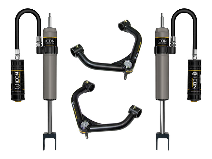 0-2in 2.5 PB Shock System w/ Upper Control Arm <br> 2011-2019 Chevy Silverado GMC Sierra 2500 3500 HD