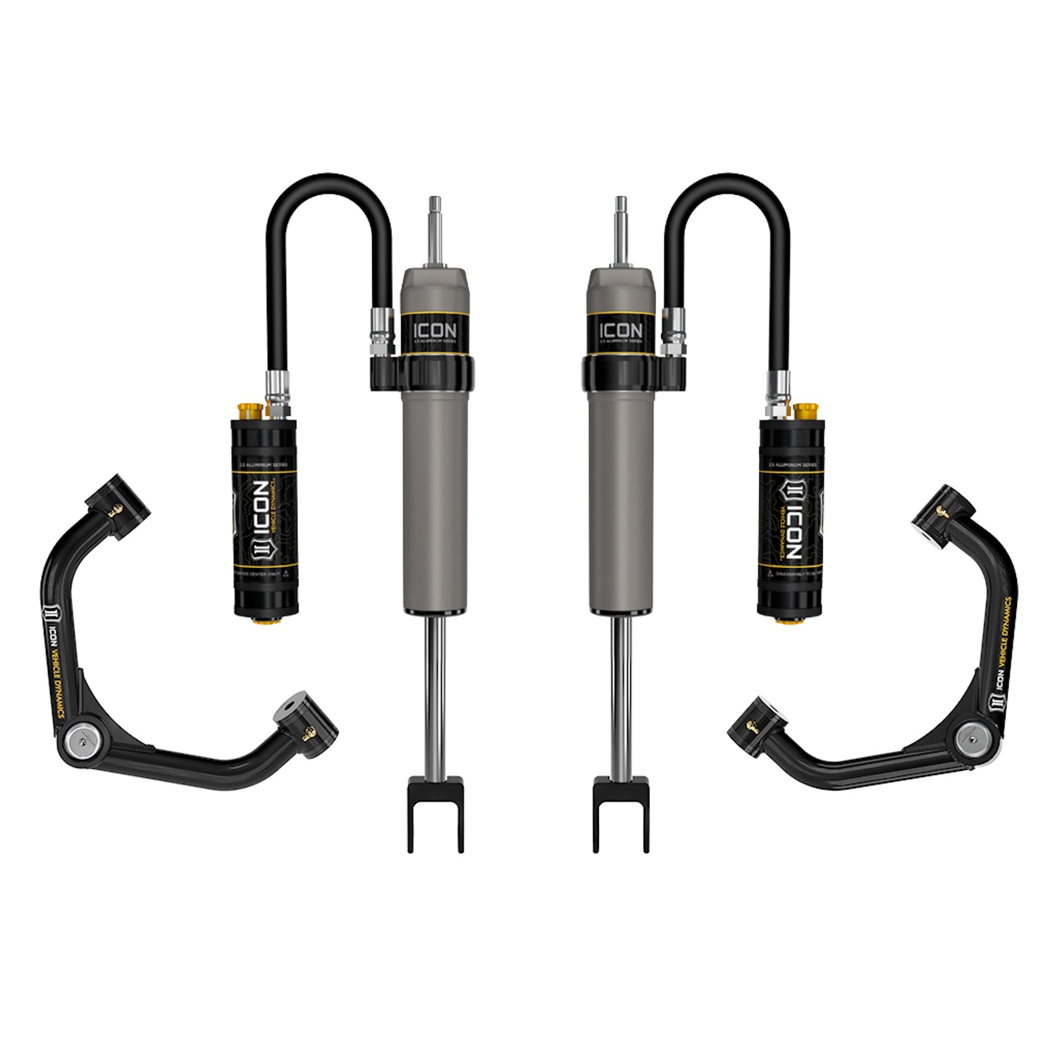 0-2in 2.5 CDCV Shock System w/Upper Control Arm <br> 2011-2019 Chevy Silverado GMC Sierra 2500 3500 HD