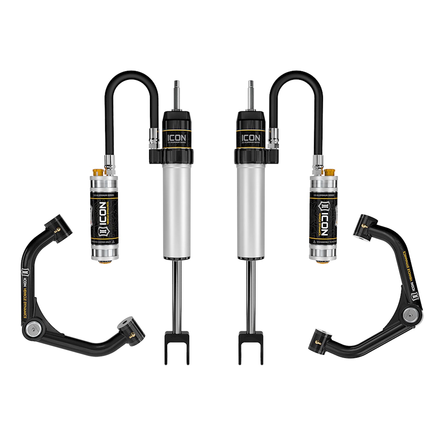 0-2in 2.5 Series CDCV Shock System <br> 2020-2022 Chevy Silverado GMC Sierra 2500 3500 HD