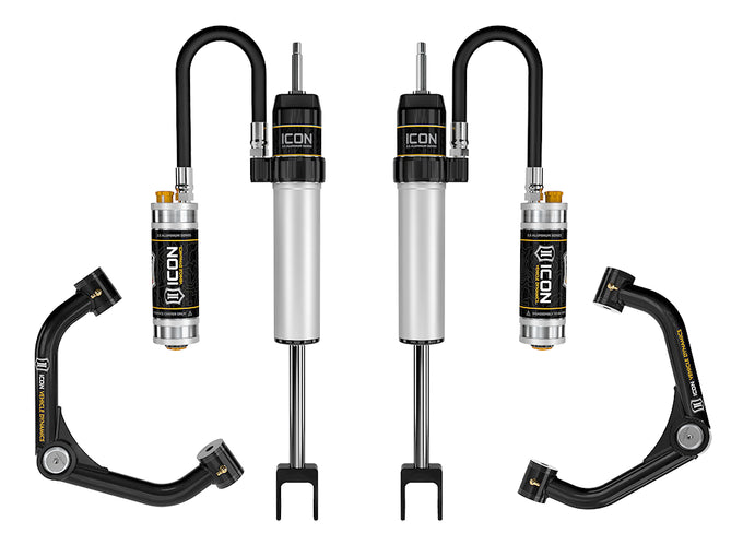 0-2in 2.5 Series CDCV Shock System <br> 2020-2022 Chevy Silverado GMC Sierra 2500 3500 HD