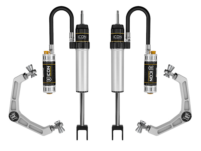 0-2in CDCV Shock System w/Billet UCA <br> 20-22 Chevy Silverado GMC Sierra 2500 3500 HD