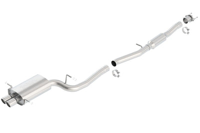 Touring Cat-Back Exhaust System <br> 02-07 Subaru Impreza WRX