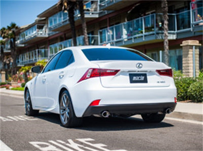 S-Type Axle-Back Exhaust System <br> 14-15 Lexus IS250 L 14-24 Lexus IS350 L