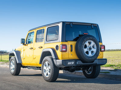 Touring Cat-Back Exhaust System <br> 18-23 Jeep Wrangler 3.6L V6 4-Door