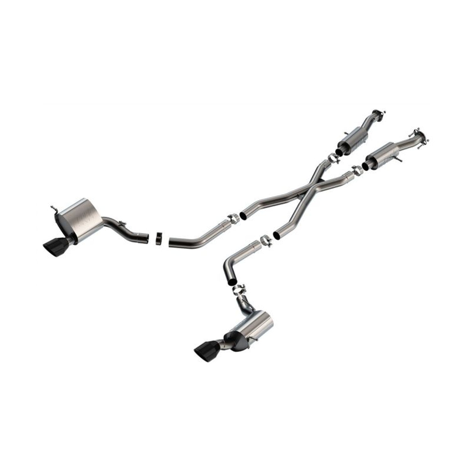 S-Type Cat-Back Exhaust System <br> 15-21 Jeep Grand Cherokee 6.4L V8