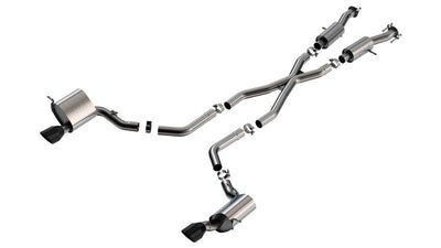 S-Type Cat-Back Exhaust System <br> 15-21 Jeep Grand Cherokee 6.4L V8