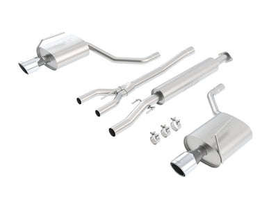 S-Type Cat-Back Exhaust System <br> 09-14 Nissan Maxima 3.5L V6