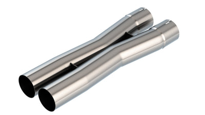 2.5in X-Pipe 27.63in Overall Length <br> Universal Fit