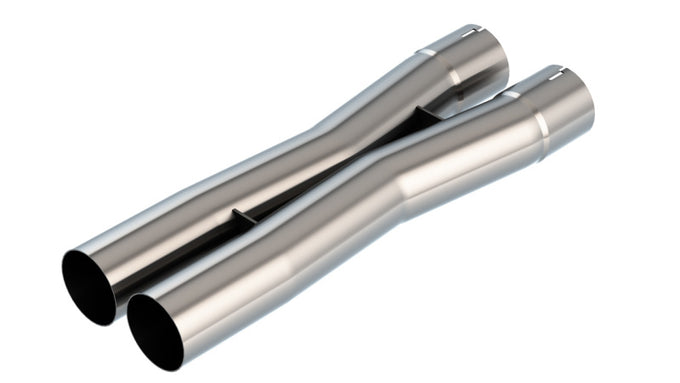 2.5in X-Pipe 27.63in Overall Length <br> Universal Fit
