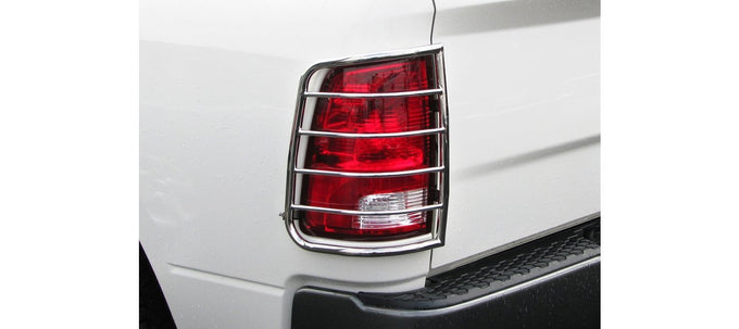 Tail Light Guards <br>09-24 Dodge Ram 1500,2500, 3500