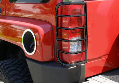 Tail Light Guards <br>06-10 Hummer H3