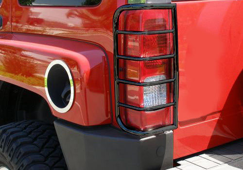 Tail Light Guards <br>06-10 Hummer H3
