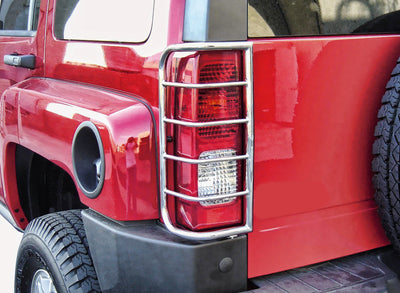 Tail Light Guards <br>06-10 Hummer H3