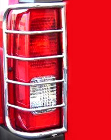 Tail Light Guards <br>06-10 Hummer H3