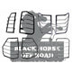 Tail Light Guards <br>02-08 Dodge Ram 1500, 03-10 2500, 03-09 3500