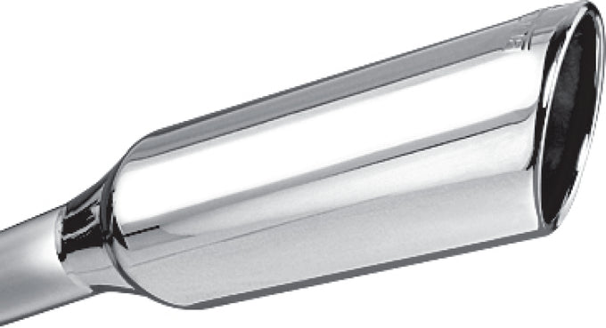 Touring Axle-Back Exhaust System <br> 05-09 Mustang GT 07-09 Shelby GT500 08-09 GT500KR