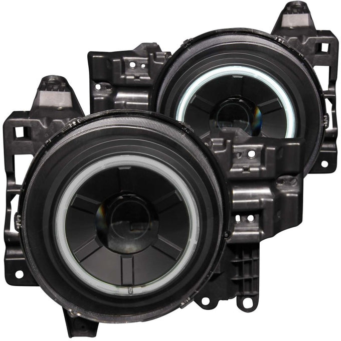Black Projector Halo Headlights <br>07-13 Toyota Fj Cruiser