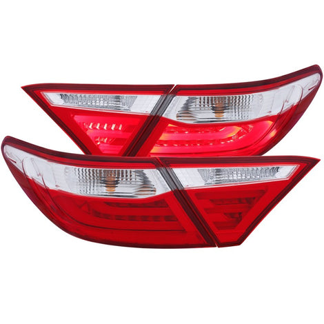 Red/Clear LED Taillights <br> 15-16 Toyota Camry