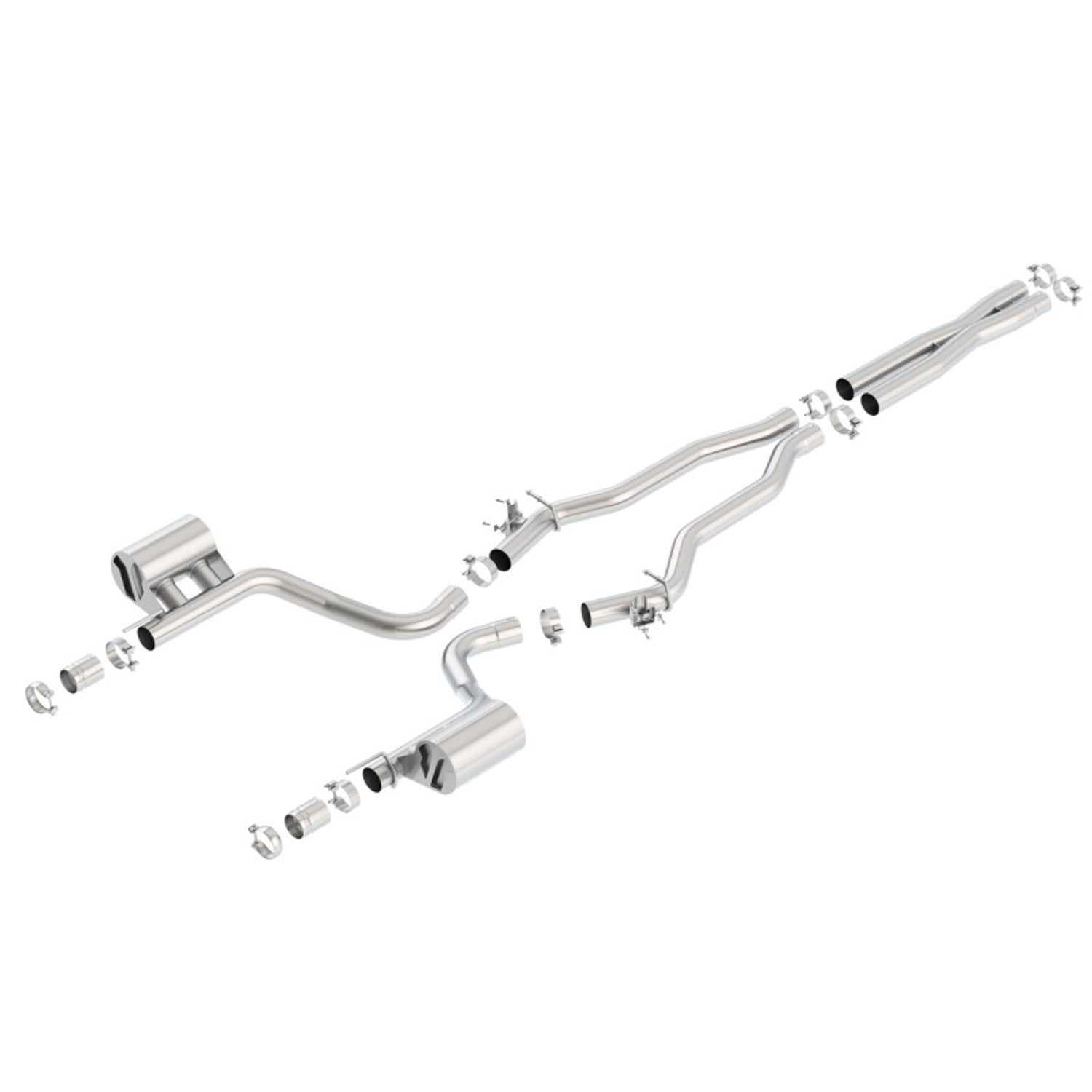 ATAK Cat-Back Exhaust System <br> 15-23 Dodge Charger 6.2L V8 With MDS