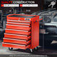 7-Drawer Lockable Rolling Tool Cabinets (27.55 in. L x 13 in. W x 30.31 in. H)