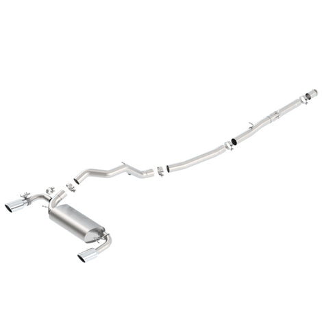 ATAK Cat-Back Exhaust System <br> 16-18 Ford Focus RS With Sound Suppressing Valve