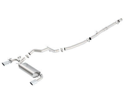ATAK Cat-Back Exhaust System <br> 16-18 Ford Focus RS With Sound Suppressing Valve