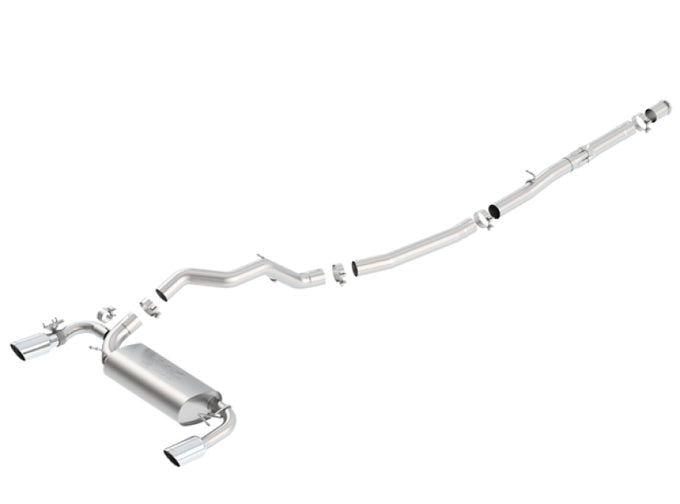 ATAK Cat-Back Exhaust System <br> 16-18 Ford Focus RS With Sound Suppressing Valve