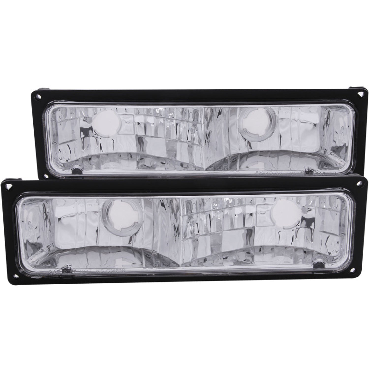 Black Parking Lights <br> 88-98 Chevy C/K/R/V-Series