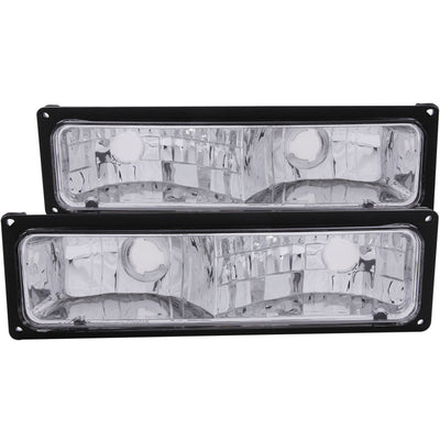 Black Parking Lights <br> 88-98 Chevy C/K/R/V-Series