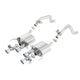 S-Type Axle-Back Exhaust System <br> 15-19 Chevy Corvette Z06 17-19 Grand Sport