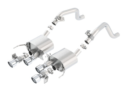 S-Type Axle-Back Exhaust System <br> 15-19 Chevy Corvette Z06 17-19 Grand Sport
