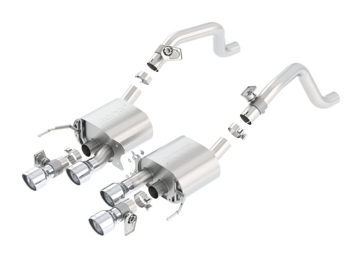 S-Type Axle-Back Exhaust System <br> 15-19 Chevy Corvette Z06 17-19 Grand Sport