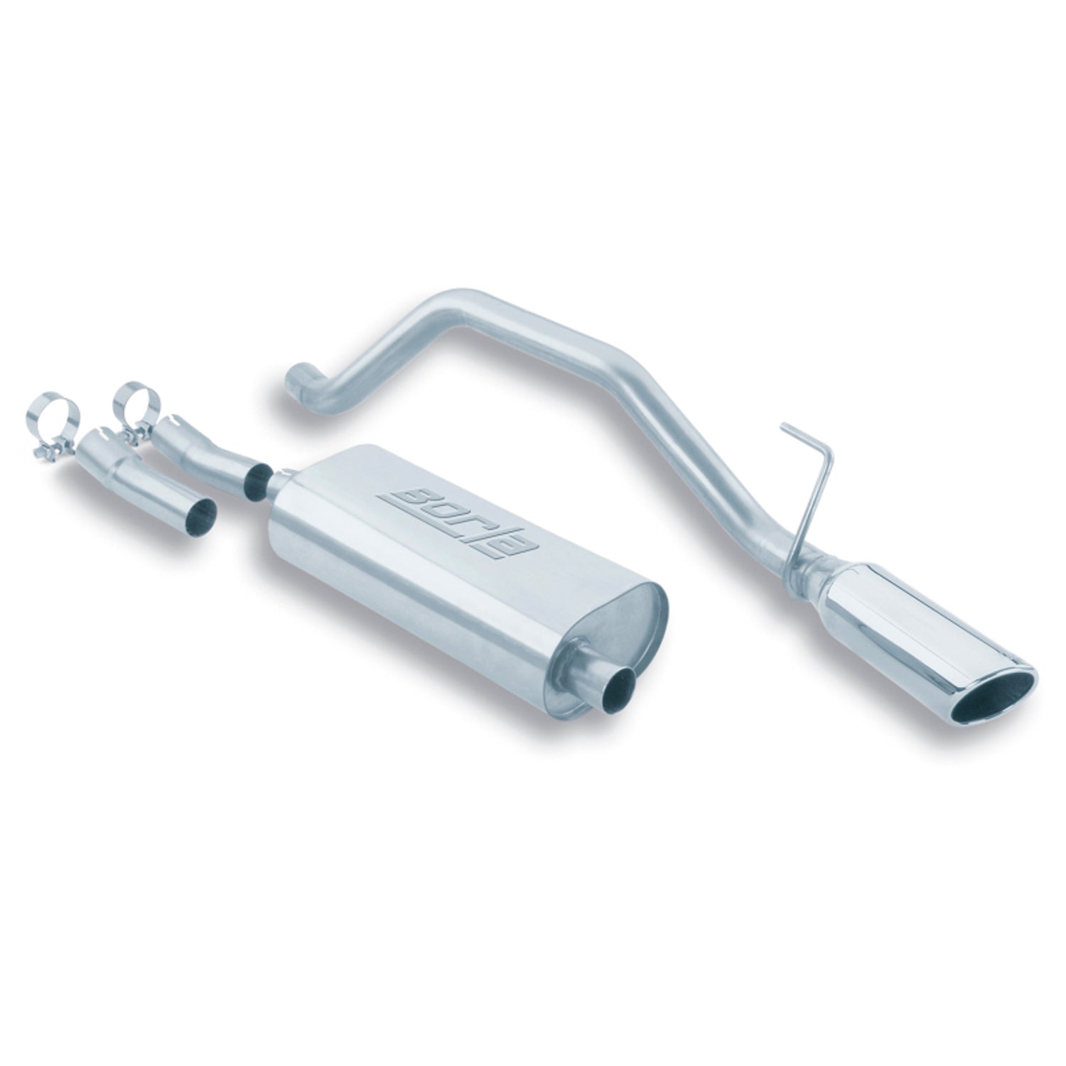 Touring Cat-Back Exhaust System <br> 99-03 Jeep Grand Cherokee L 4WD L AWD