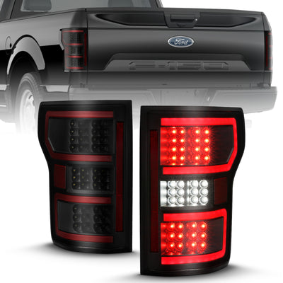 Black Housing LED Sequential Taillight <br> 18-19 Ford F-150