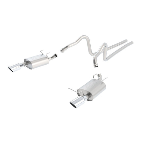 ATAK Cat-Back Exhaust System <br> 11-14 Ford Mustang 3.7L V6