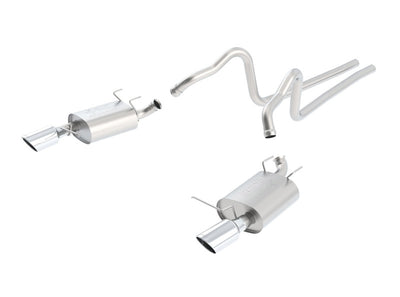 ATAK Cat-Back Exhaust System <br> 11-14 Ford Mustang 3.7L V6