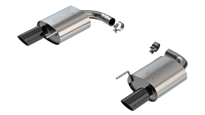 ATAK Axle-Back Exhaust System <br> 2024 Ford Mustang GT Without Active Exhaust